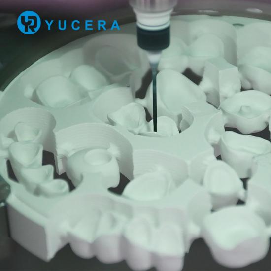 YUCERA YRC-8X Dry 5 axis Dental Milling Machine with 8 silos