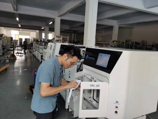 YUCERA YRC-8X Dry 5 axis Dental Milling Machine with 8 silos